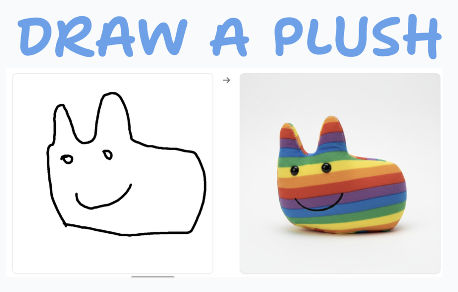 Draw a plush