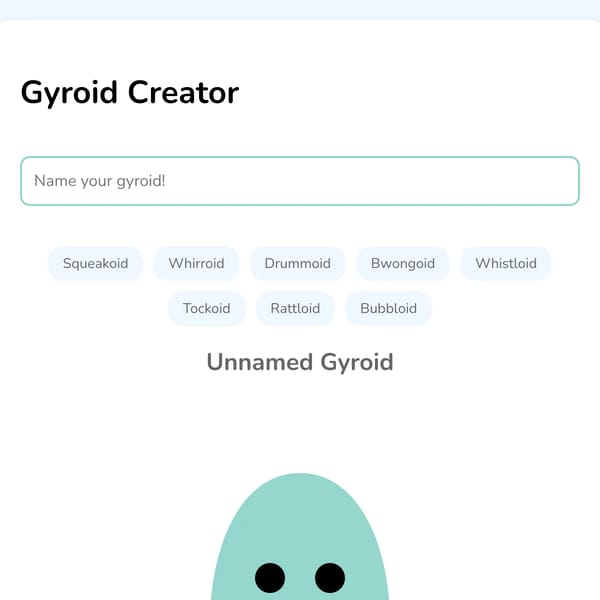 Gyroid Creator - Animal Crossing
