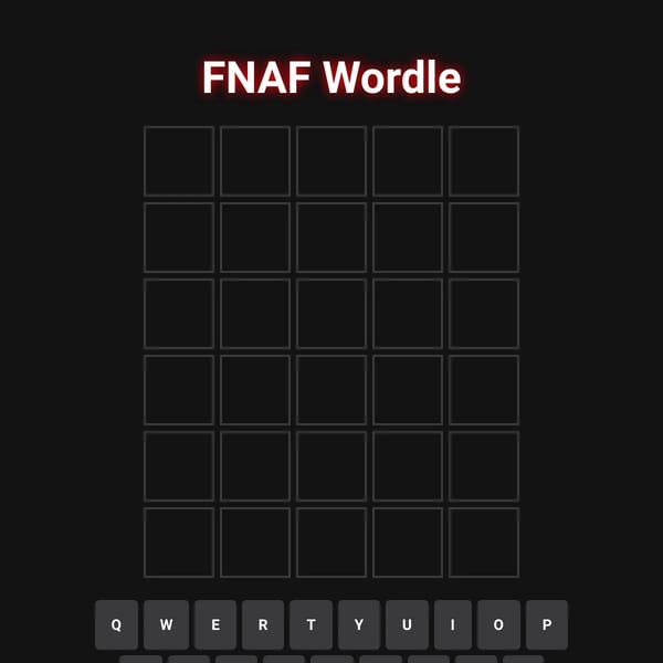 FNAF Wordle