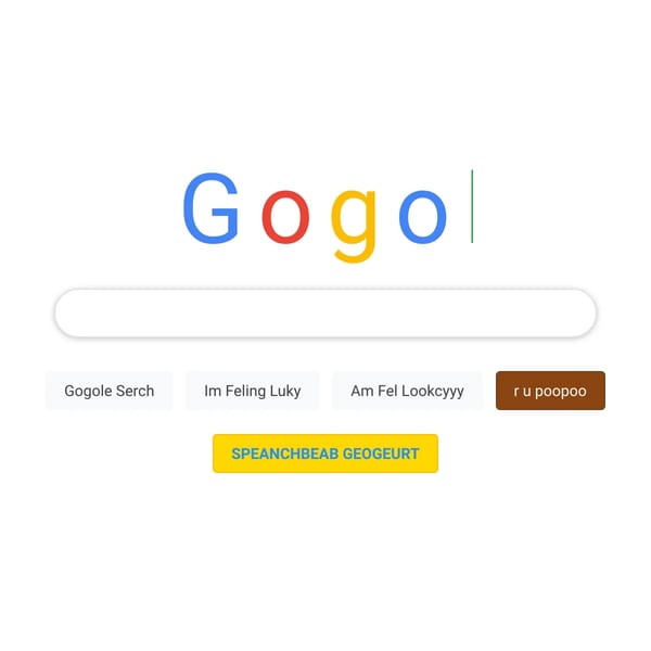 Google Search Page