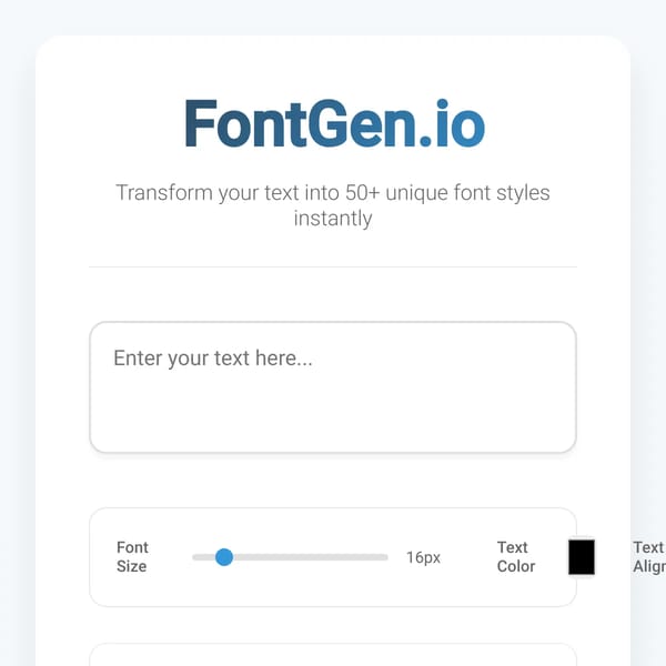 FontGen.io