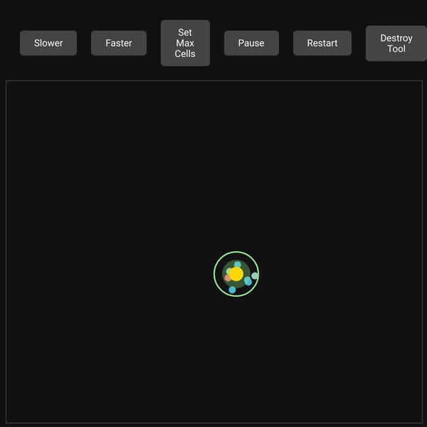 Interactive Cell Simulation