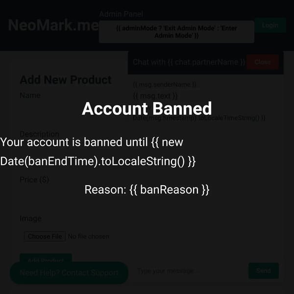 NeoMark Marketplace