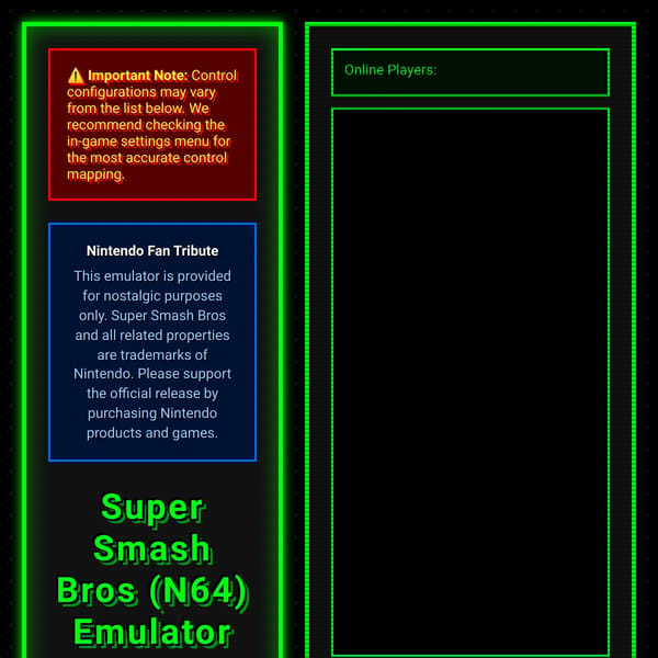 Super Smash Bros N64