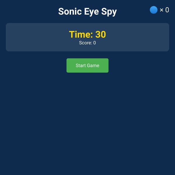Sonic Eye Spy