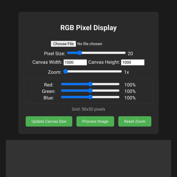 RGB Pixel Display