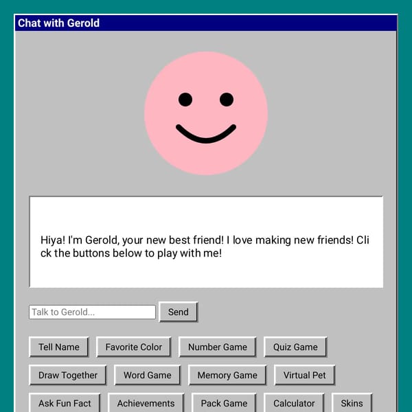 Gerold the Chatbot Friend