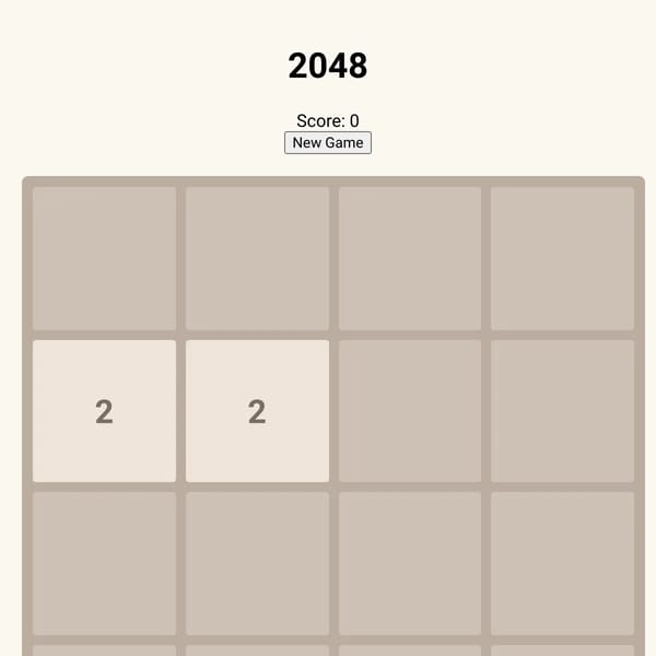 2048 Game