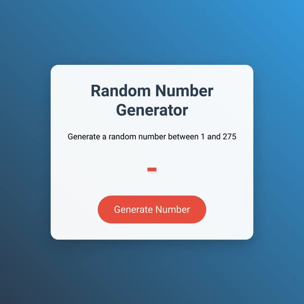 Random Number Generator