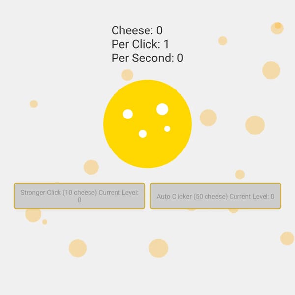 Cheese Clicker Game