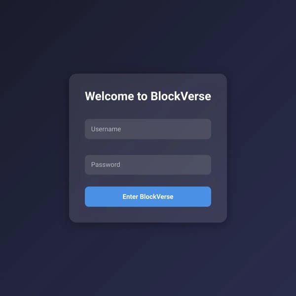 BlockVerse - 3D Social Platform