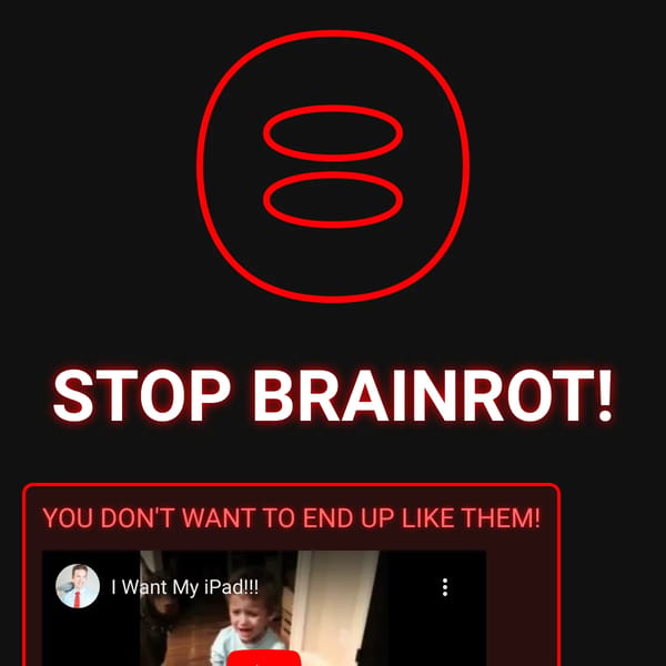 we need to stop brainrot.