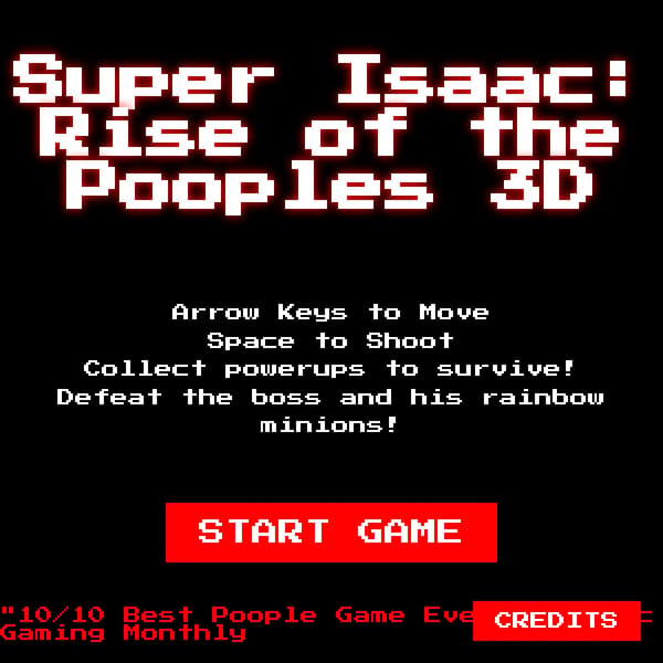 Super Isaac: Rise of the Pooples 3D