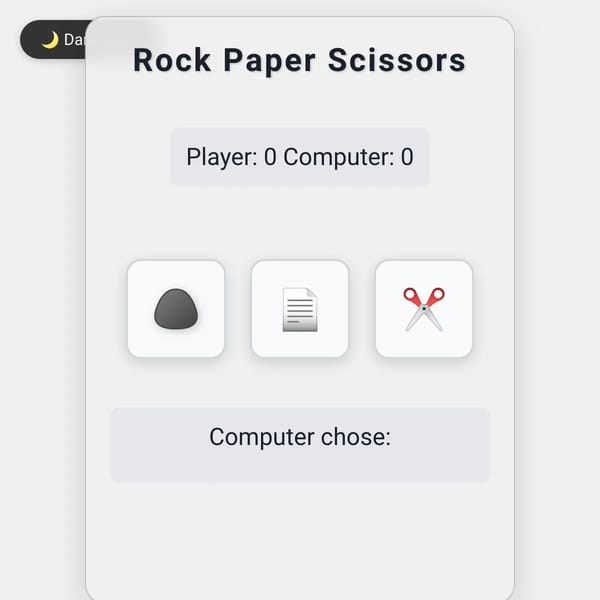 Rigged Rock Paper Scissors