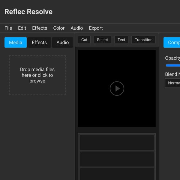 Reflec Resolve - Professional Video Editing Software