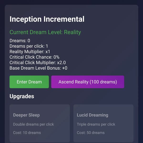 Inception Incremental