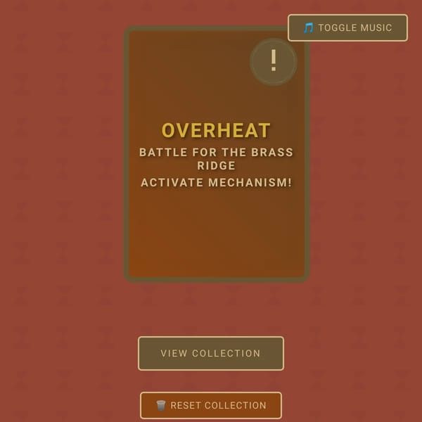 Overheat: Battle For The Brass Ridge