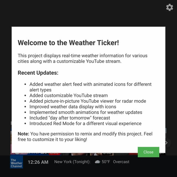 The Weather Channel LDL Remake