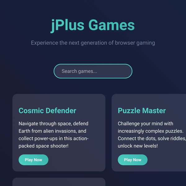jPlus Games!