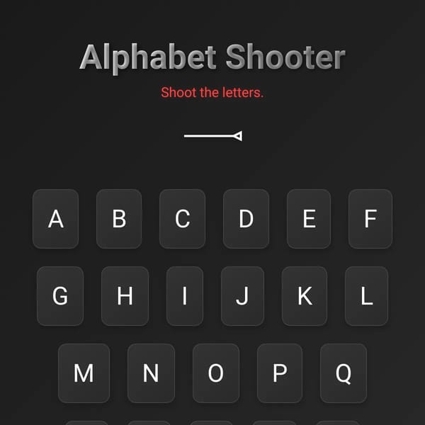 Alphabet Shooter | shoot letters