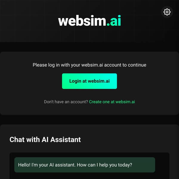 websim.ai - Create. Simulate. Innovate.