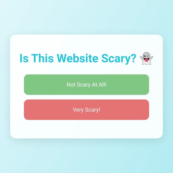 Is This Website Scary?