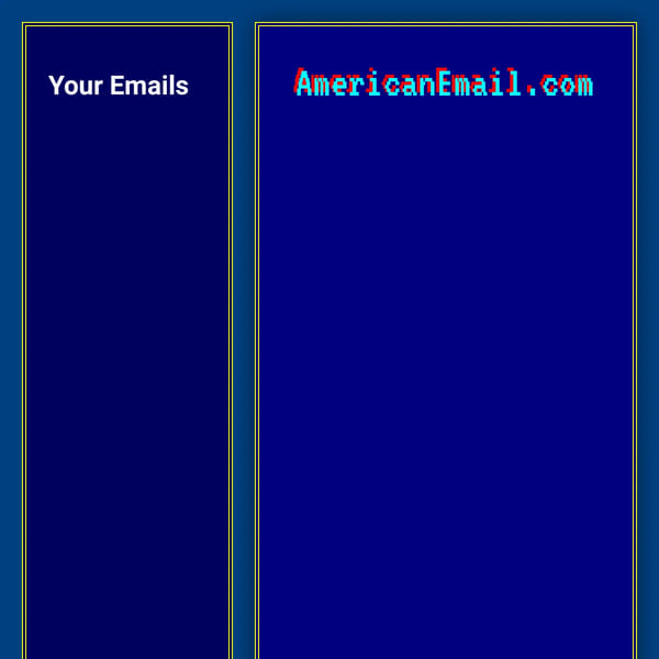 AmericanEmail - Retro Email Service