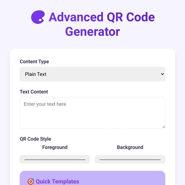 QR Code Generator 