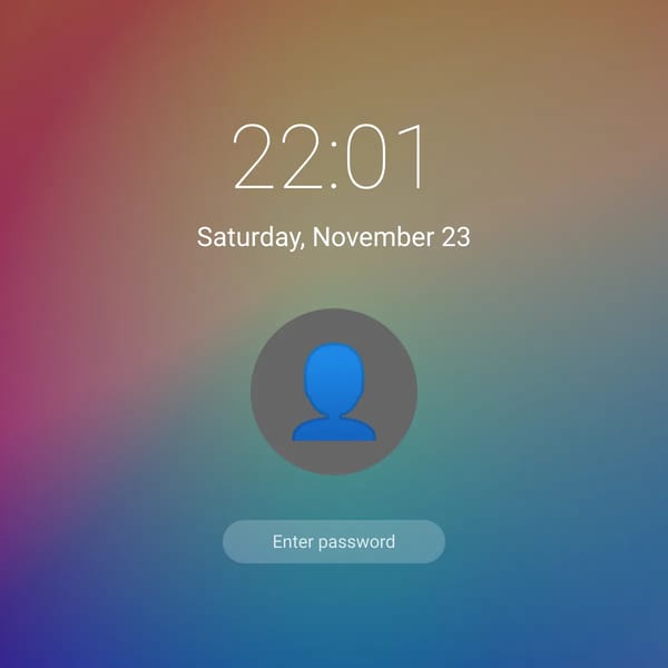 Windows 10 Lock Screen