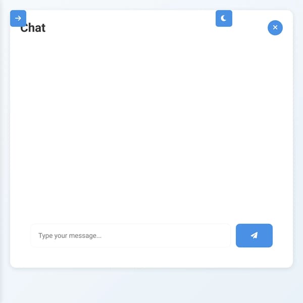 Websim Chat Interface