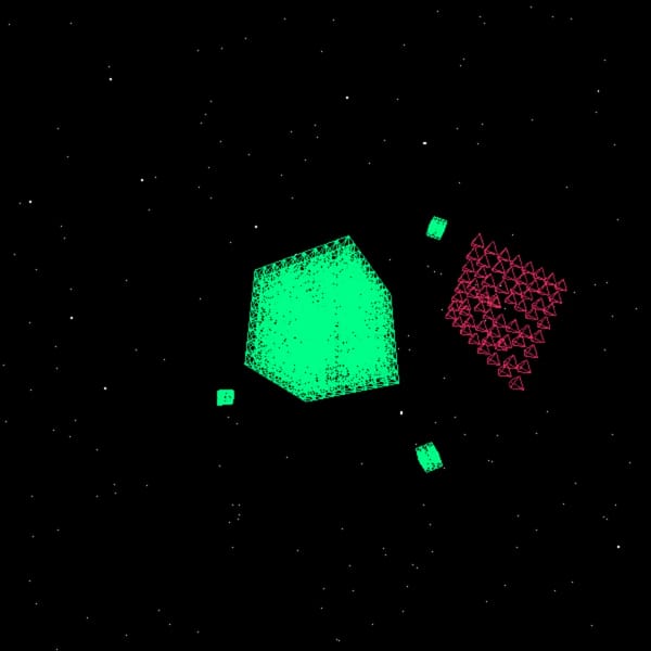 Menger Sponge Visualization using Three.js
