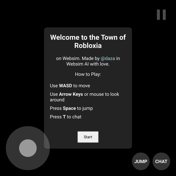 Welcome to the Town of Robloxia