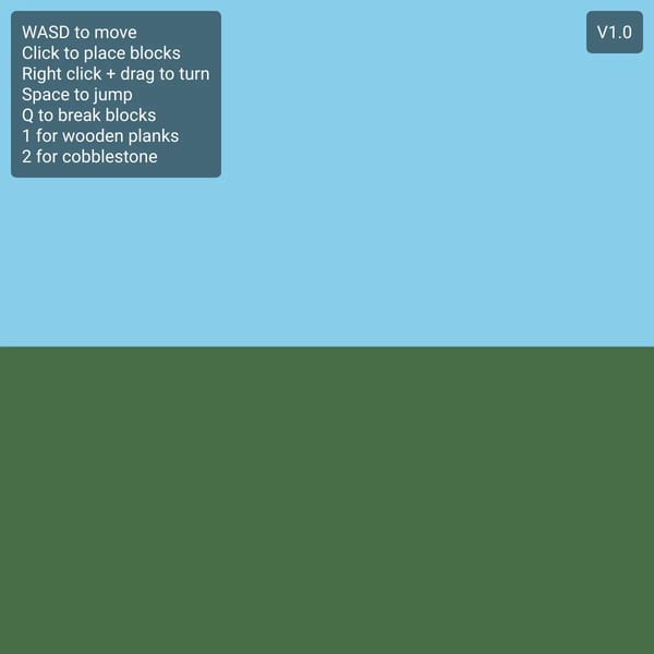 minecraft but ai generated