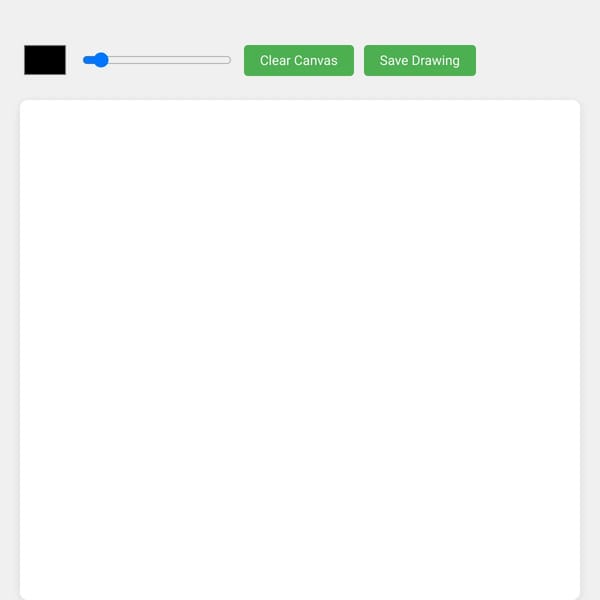 Drawing Canvas Application
