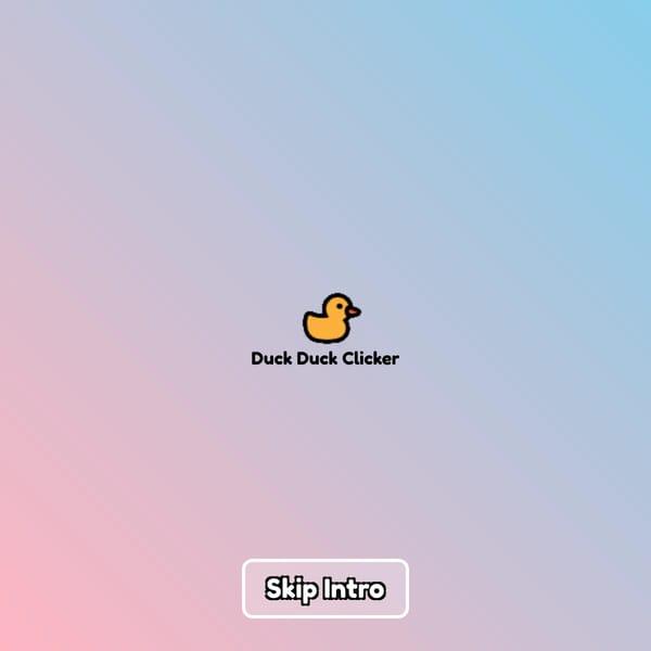 Duck Duck Clicker