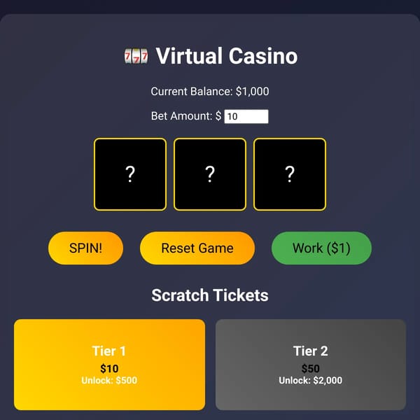 Responsible Virtual Casino