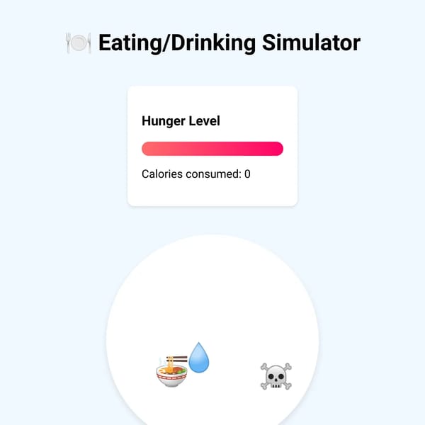 Eating/Drinking Simulator