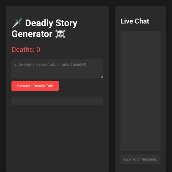 Silly Story Generator