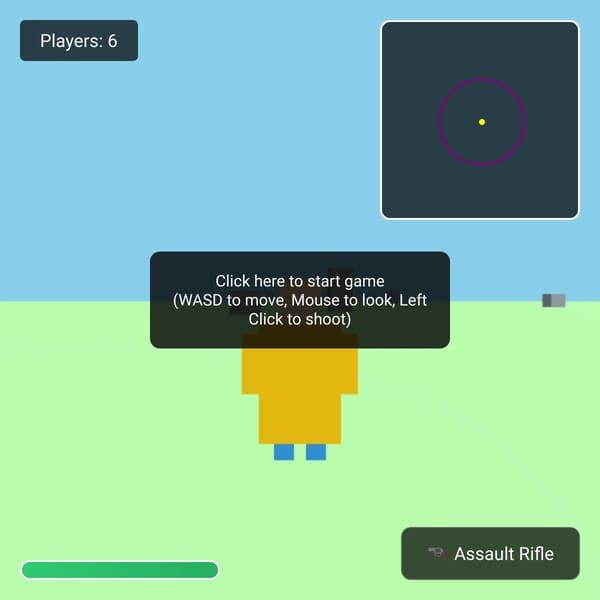 Fortnite-Style Battle Royale Emulator
