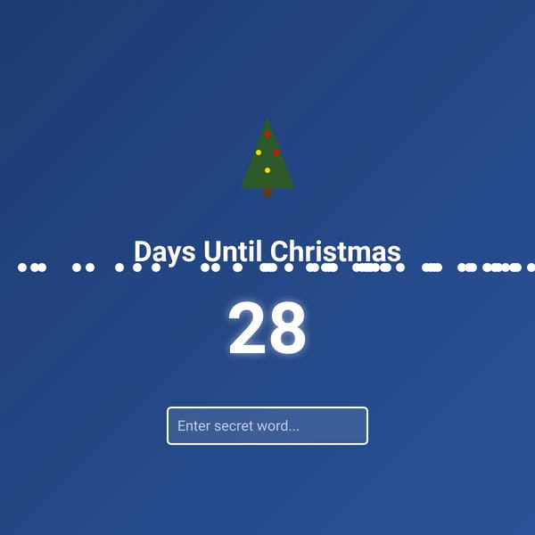 Days Until Christmas