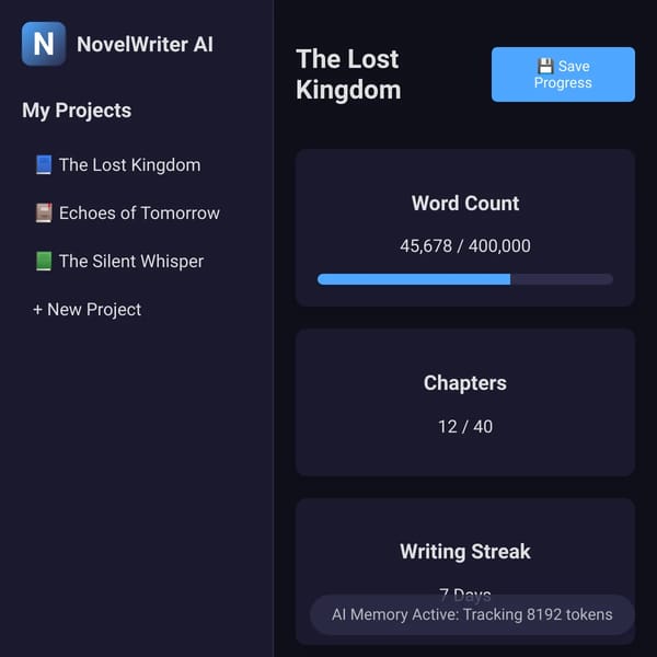 NovelWriter AI - Unleash Your Imagination