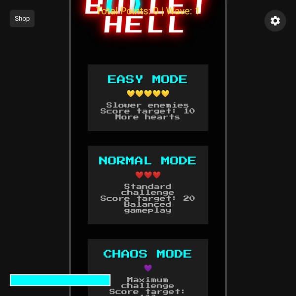 Heart Bullet Hell