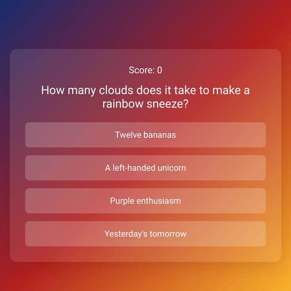 Trivia Game