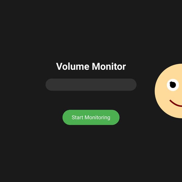 Volume Monitor with [Redacted] George