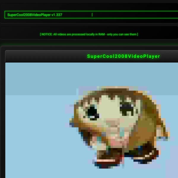 ║ SuperCool2008VideoPlayer SC2VP v1.337 ║
