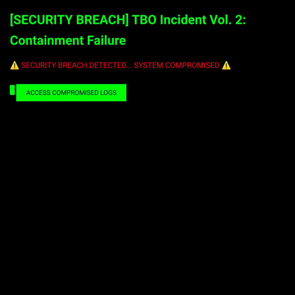 TBO Incident Vol. 2