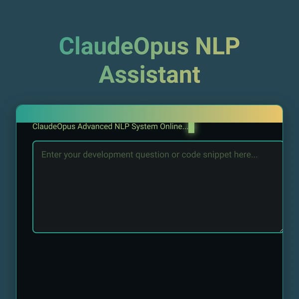 ClaudeOpus NLP Assistant