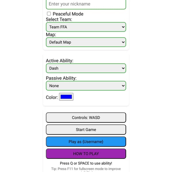 Multiplayer Circle Game