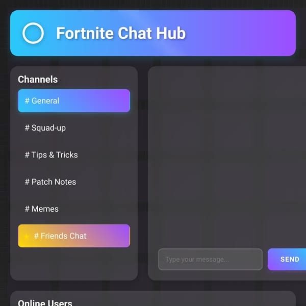 Fortnite Chat Hub
