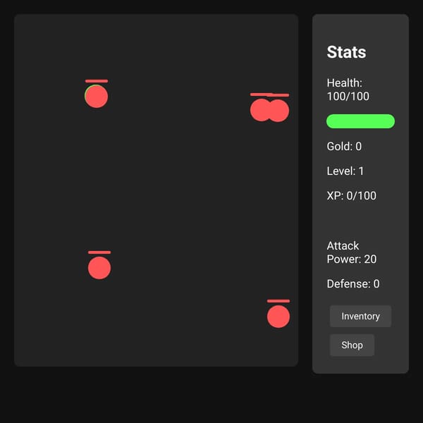 Simple RPG Game